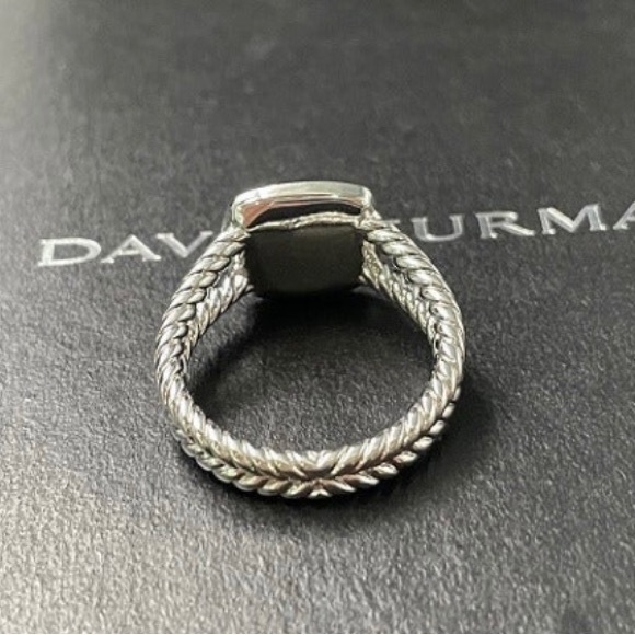 Authentic David Yurman original packaging ladies size 7 Red Diamond Ring - Picture 2 of 7